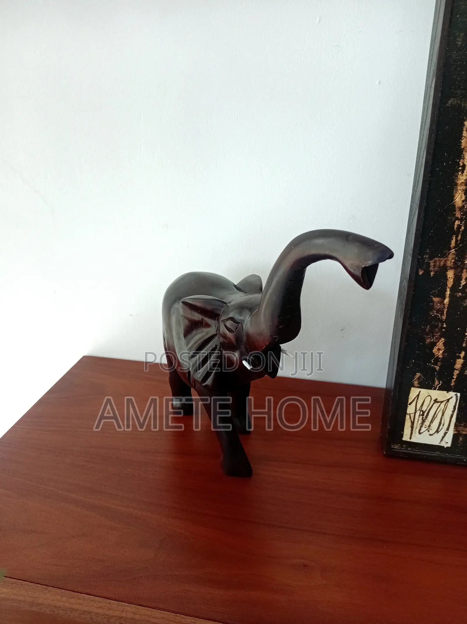 Carved Wooden Elephants