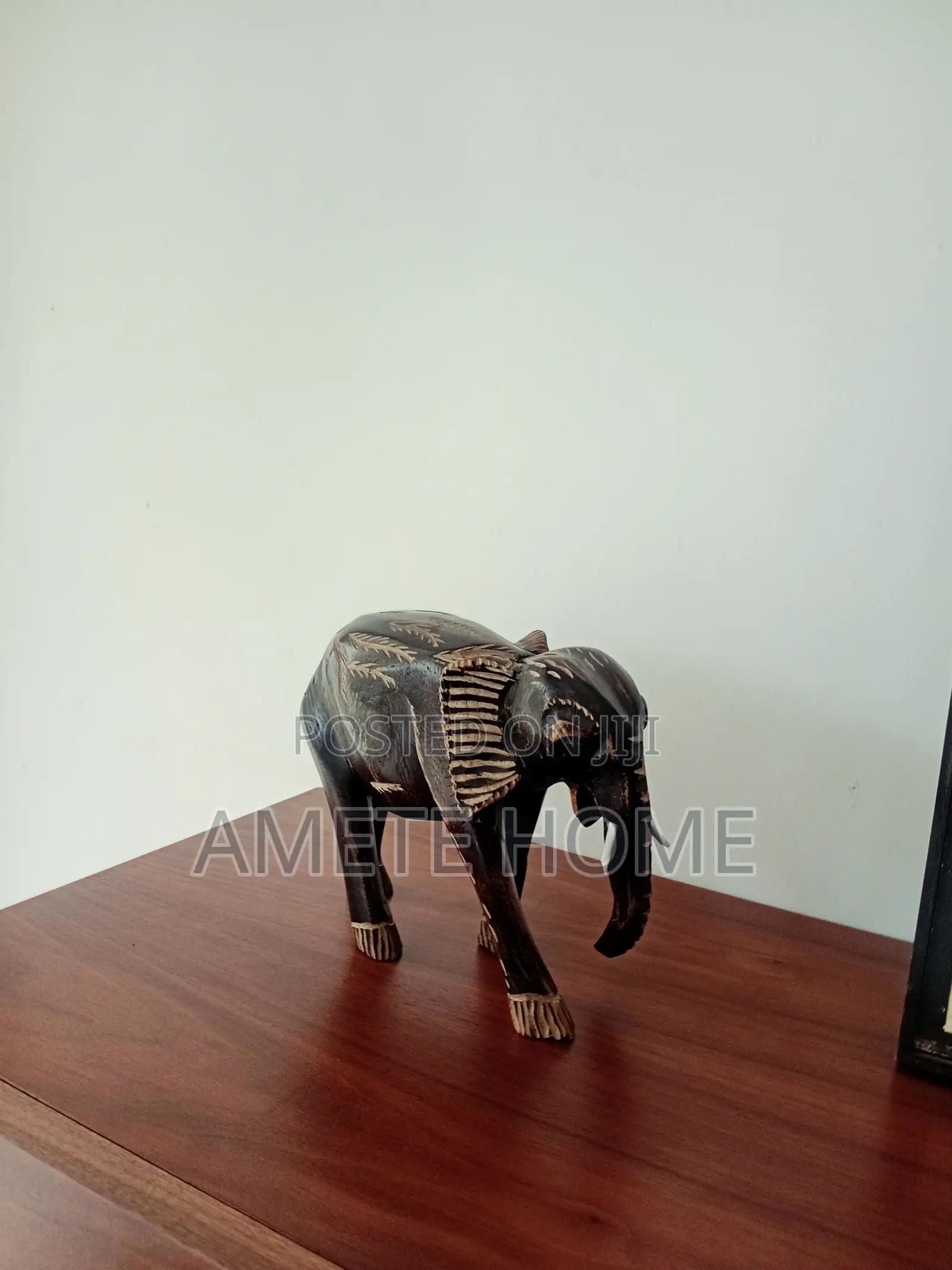 Carved Wooden Elephants