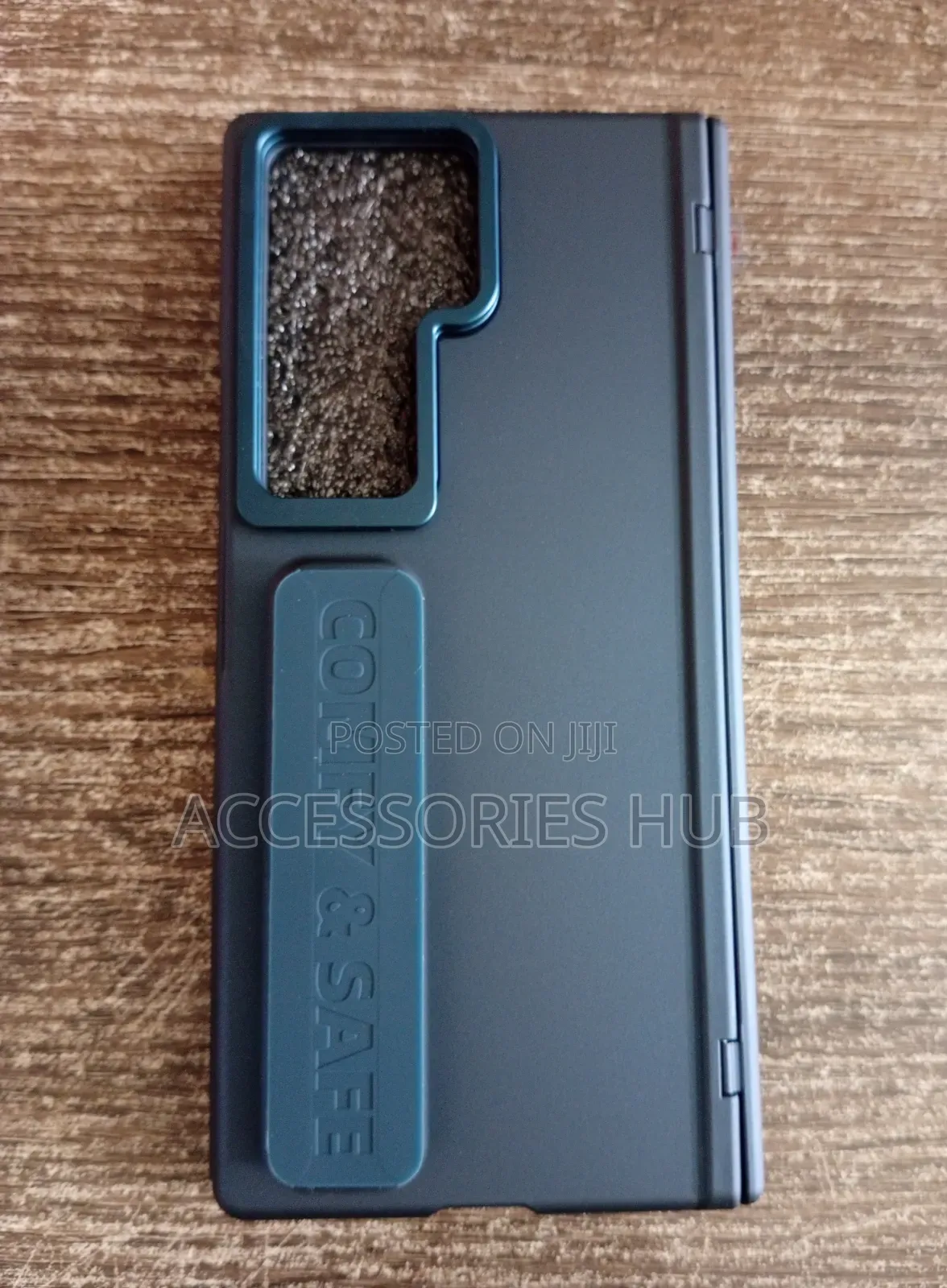 Samsung Z Fold 8 Ultra Case With Inbuilt Screen Protector and a Holder
