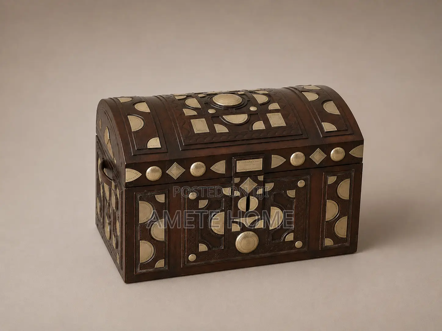 Large Leather Chest