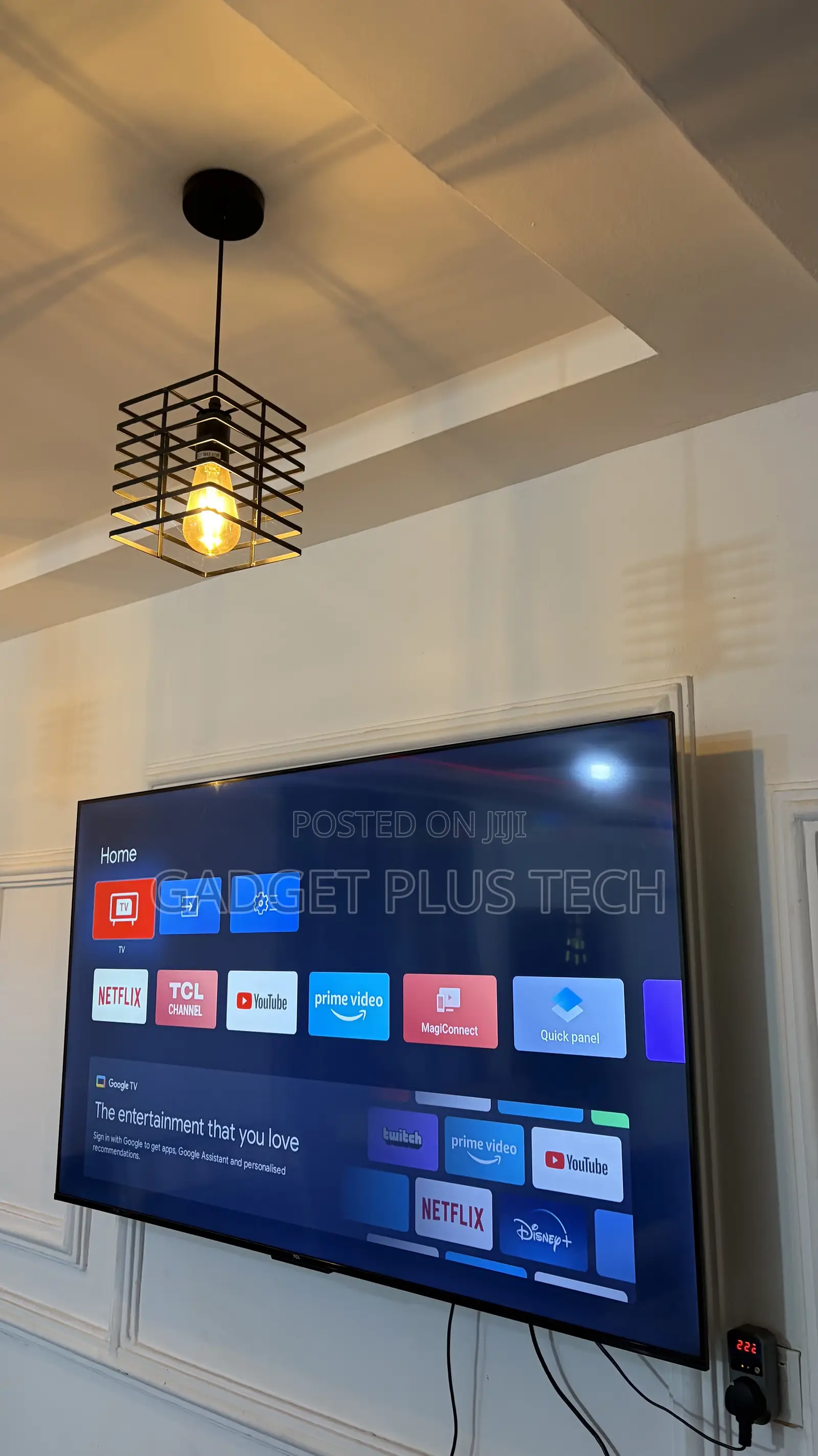 2026 55” TCL 4K Google TV (Europe Standard)