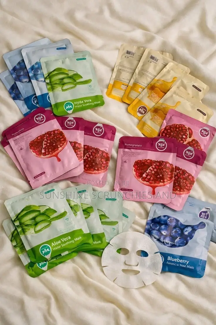 Face Masks, Eye Mask and Lip Masks