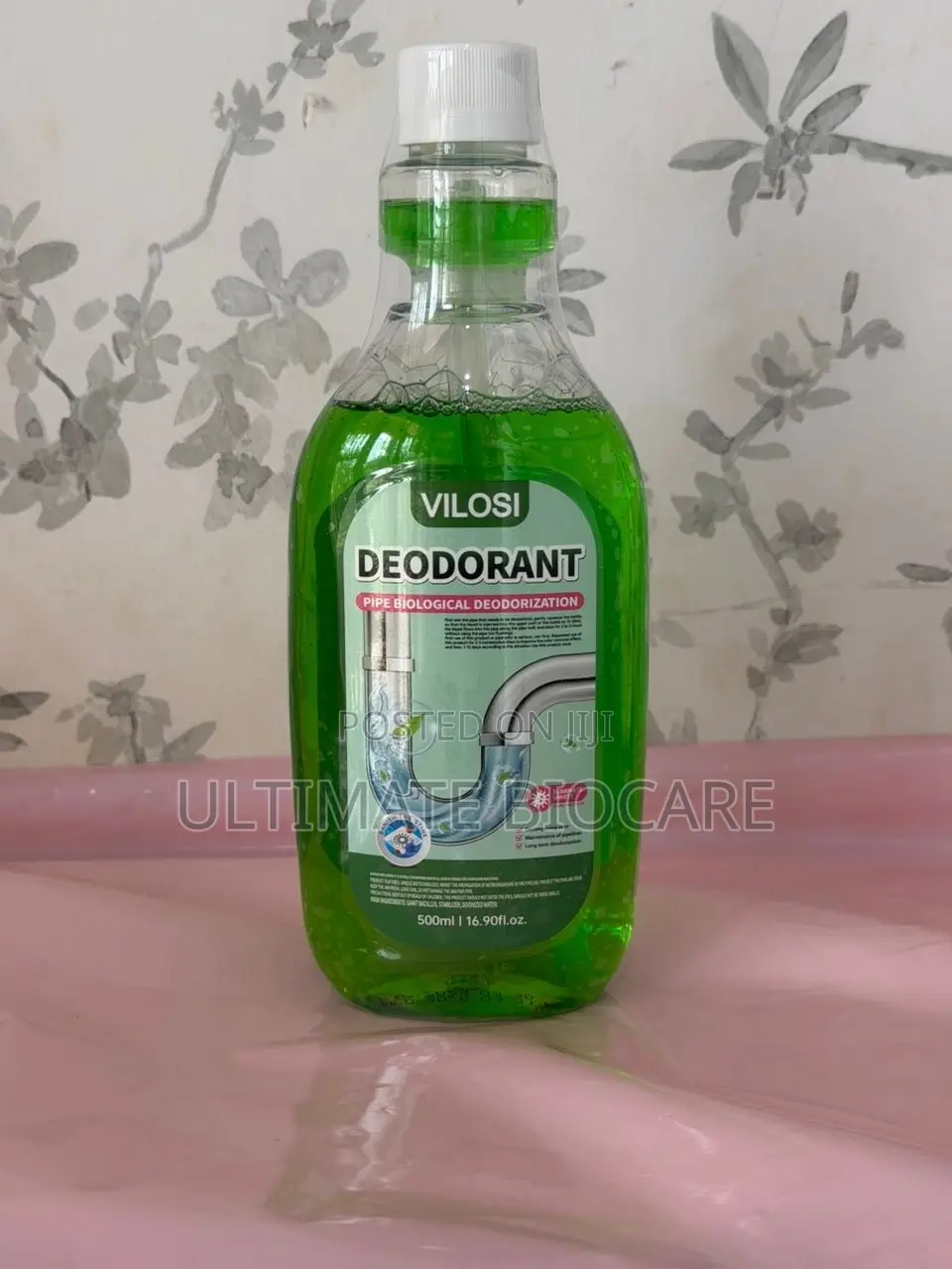 VILOSI Pipe Biological Deodorant (500ml / 16.90 Fl. Oz.)