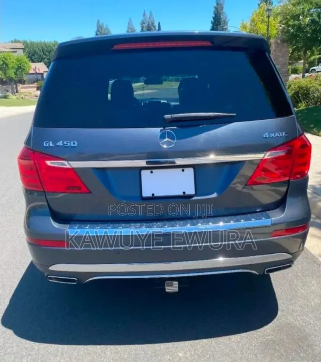 Mercedes-Benz GL-Class 2015 Blue