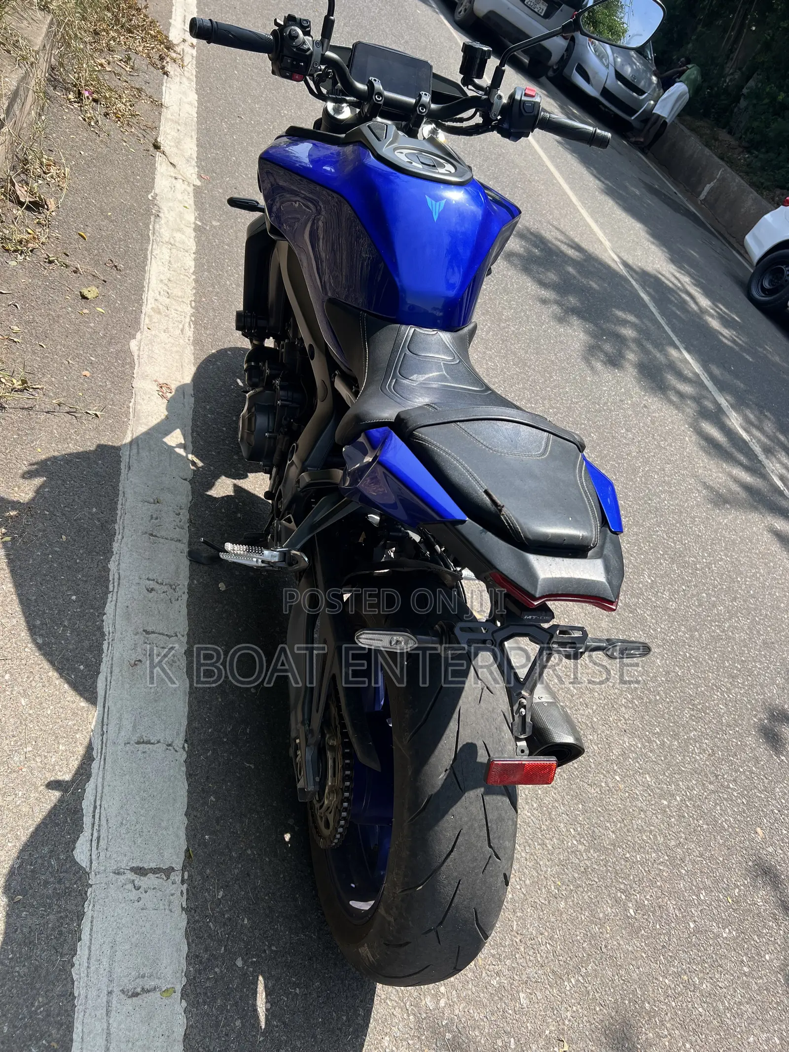 Yamaha MT-07 2025 Blue