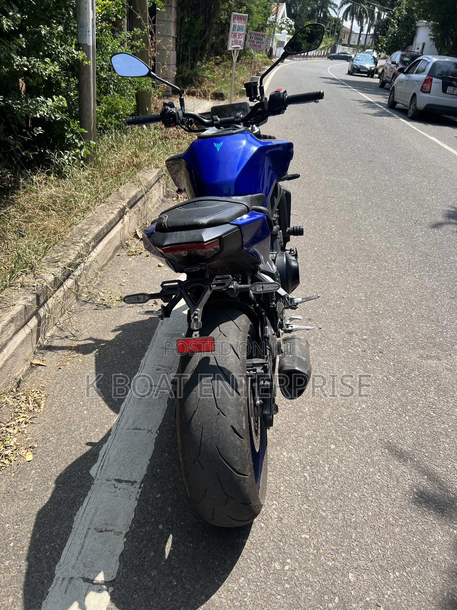 Yamaha MT-07 2025 Blue