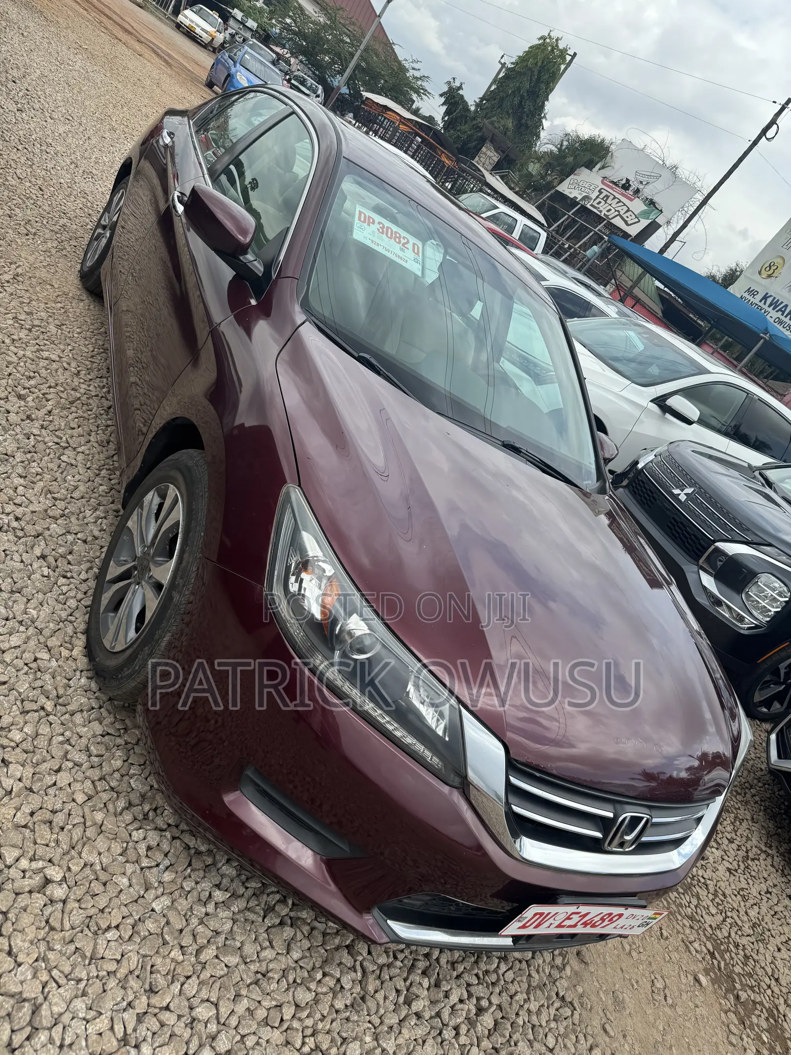 Honda Accord 2015 Burgundy