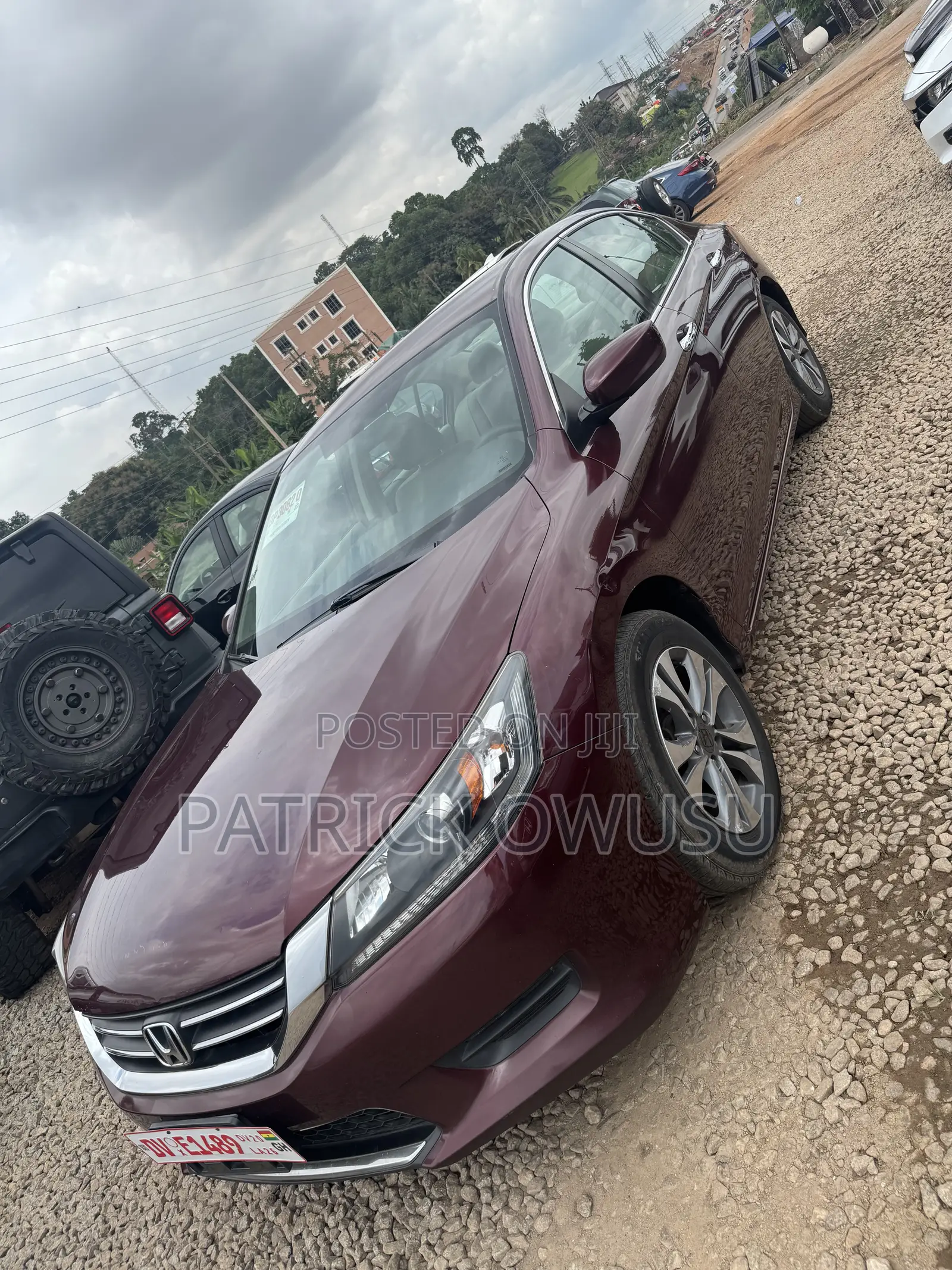Honda Accord 2015 Burgundy