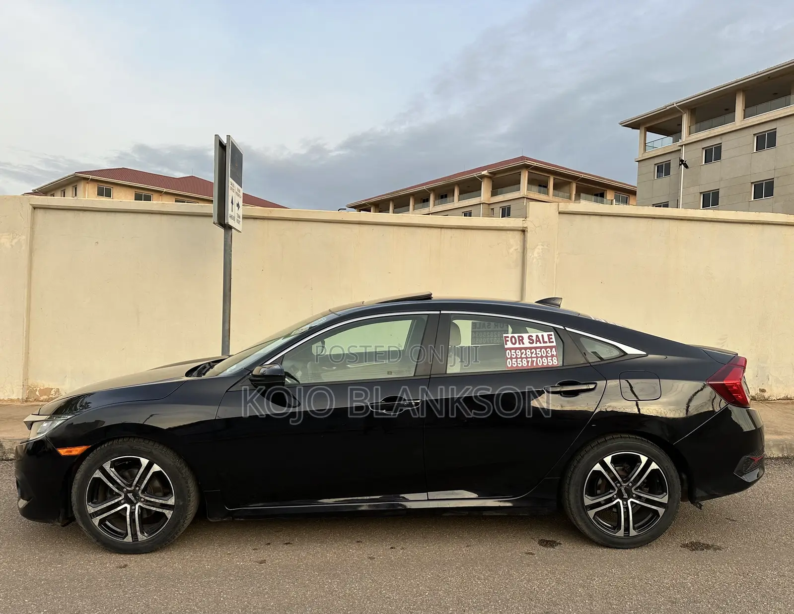 Honda Civic EX-T Sedan 2018 Black