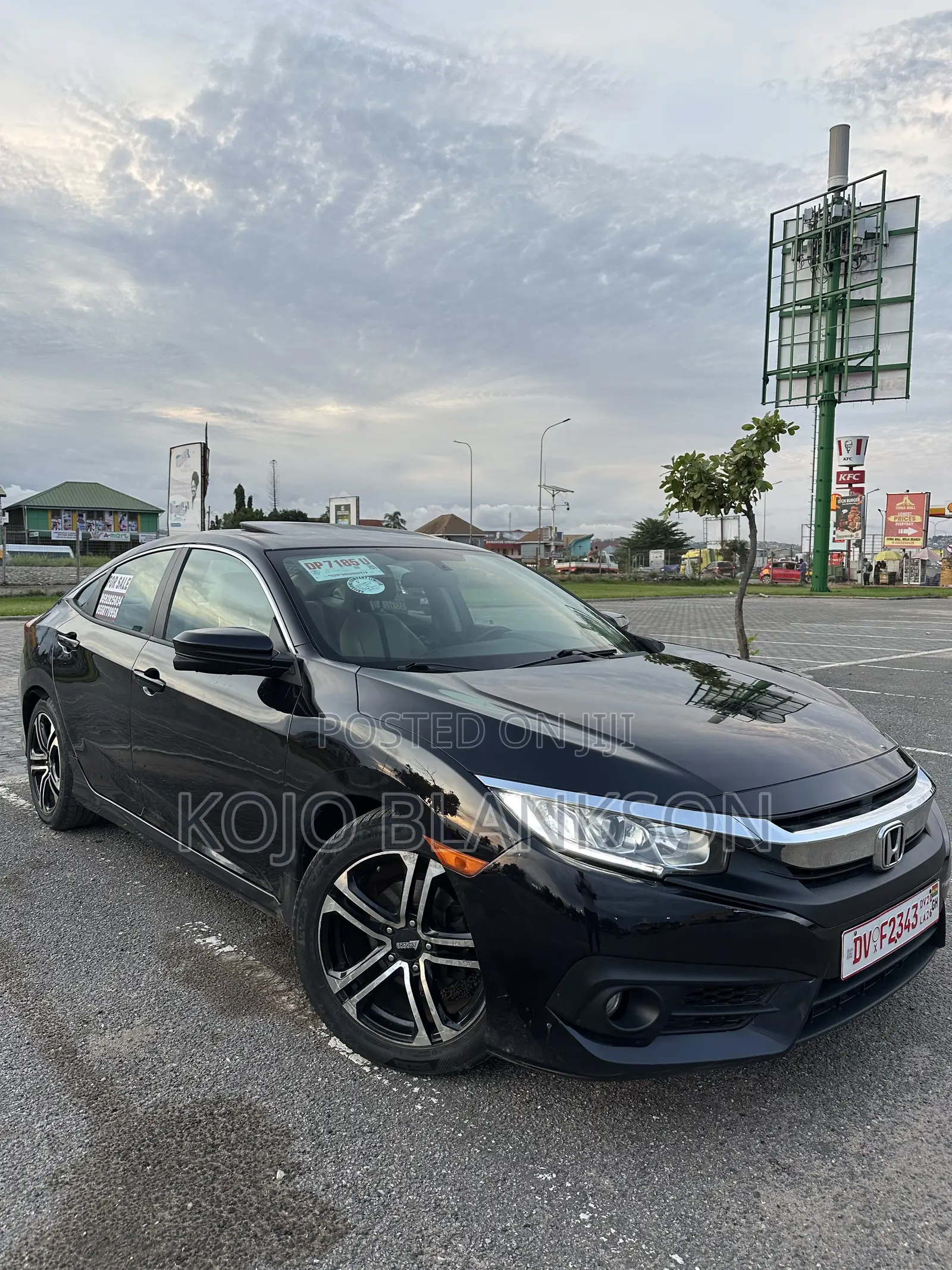 Honda Civic EX-T Sedan 2018 Black