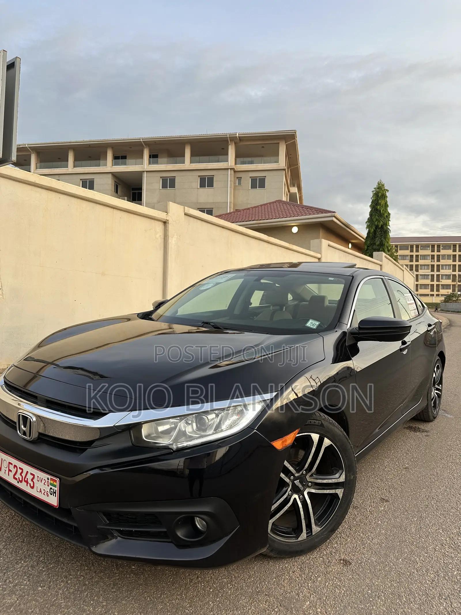 Honda Civic EX-T Sedan 2018 Black