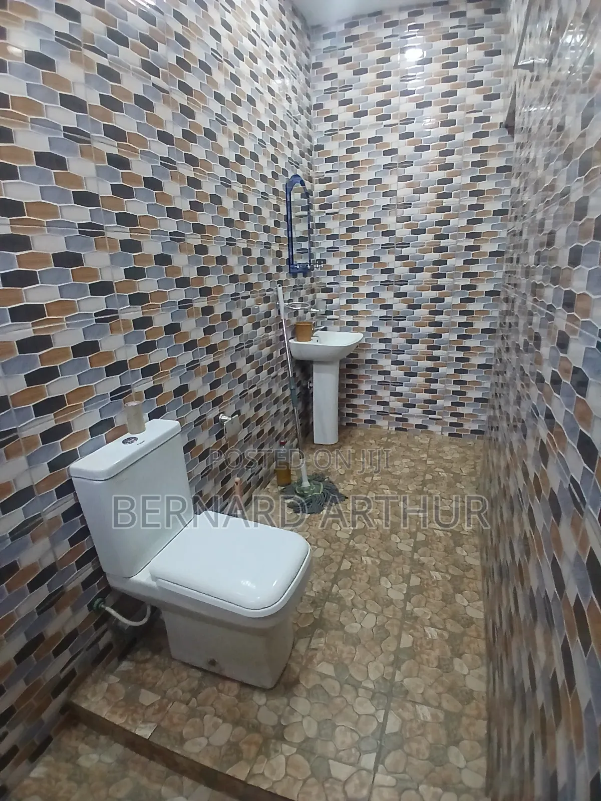 2bdrm House in Bernard Agency, Amasaman for rent