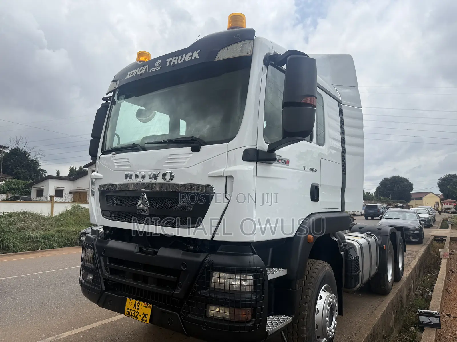 Howo Trailer 2025 White