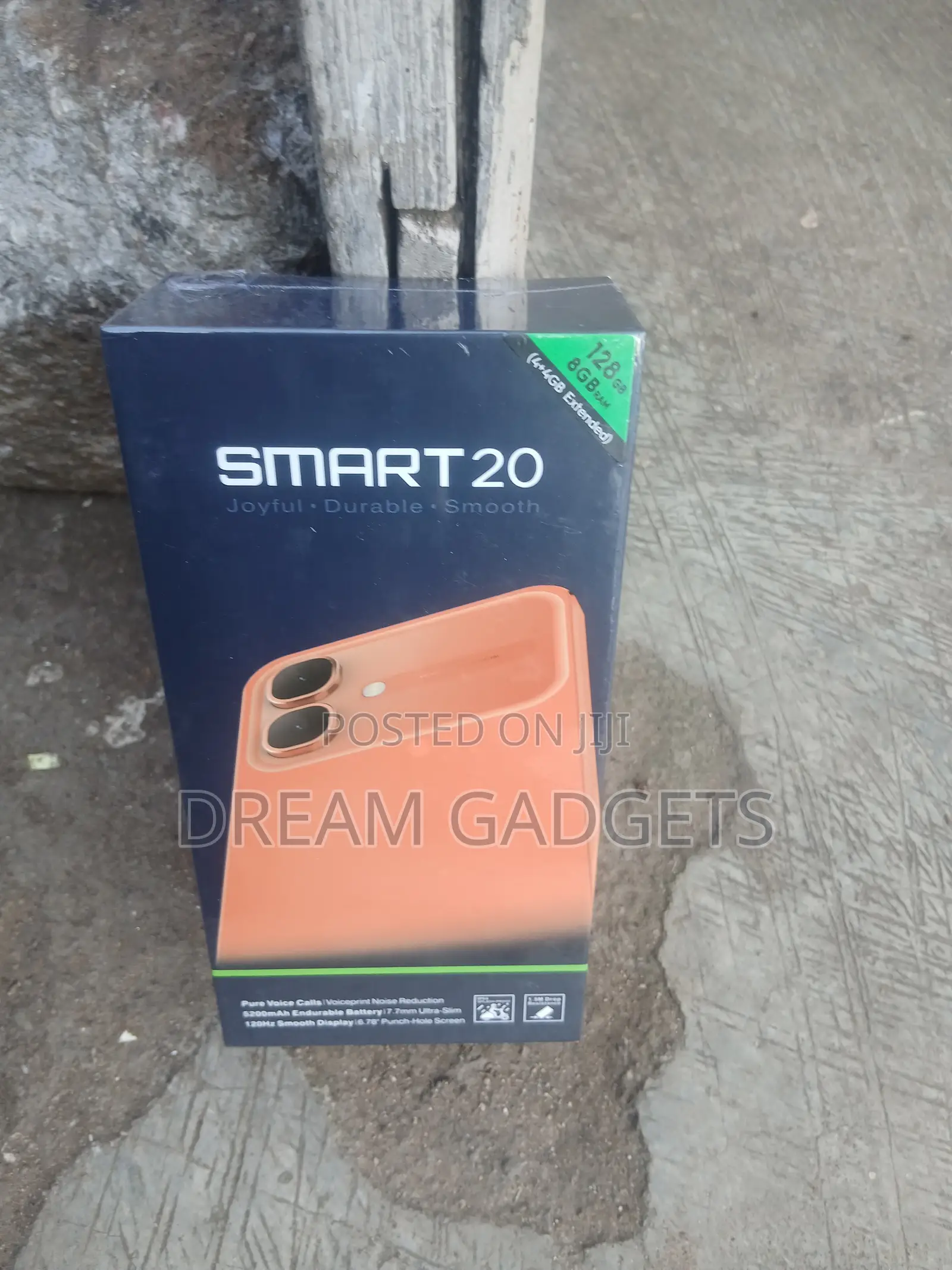 New Infinix Smart 20 128 GB Black