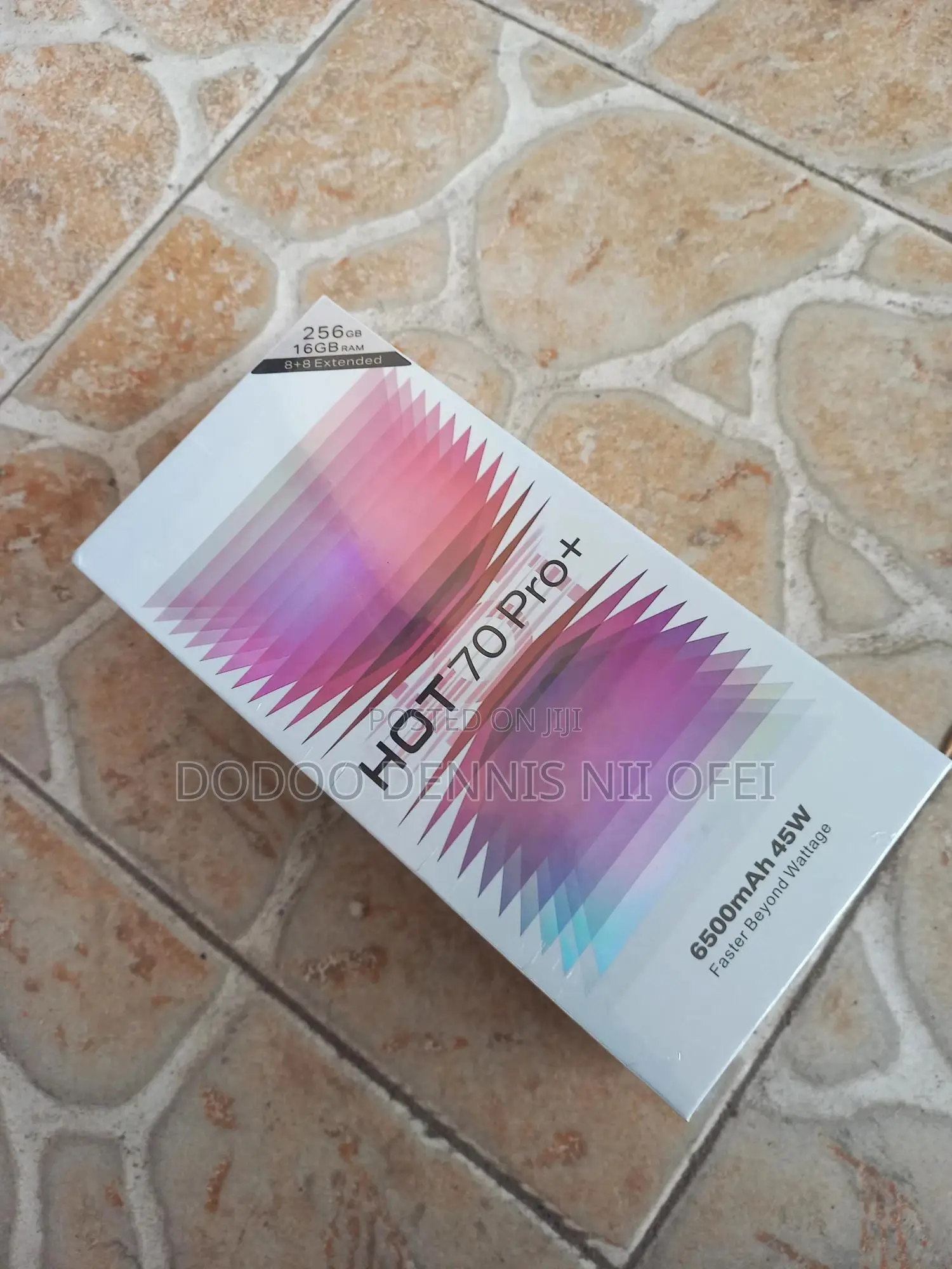New Infinix Hot 70 Pro 5G+ 256 GB Black