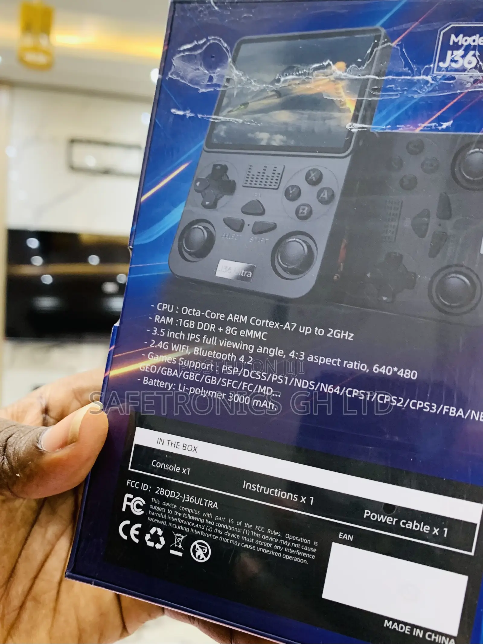 Original New J36 Ultra Retro Handheld Game Console