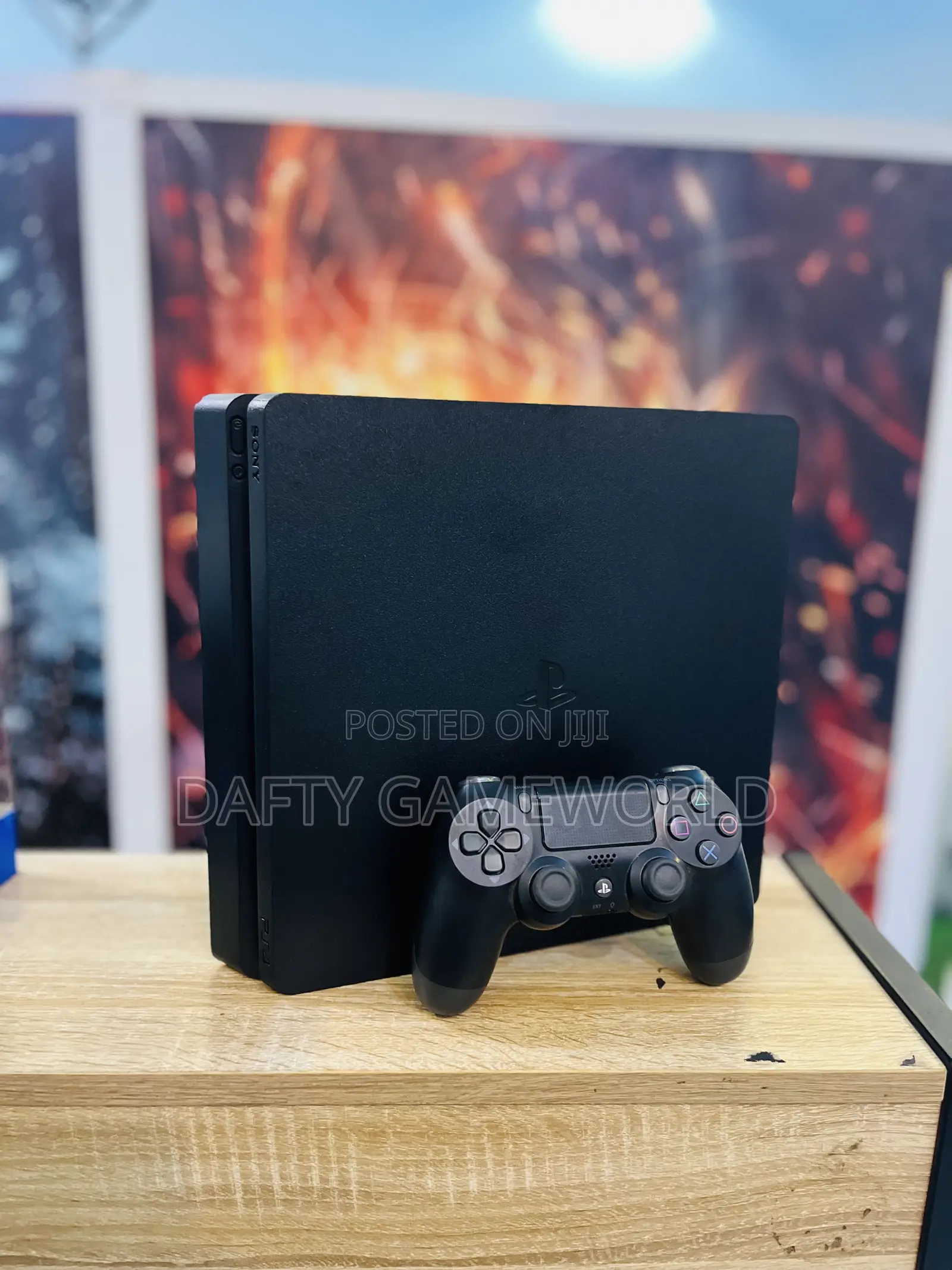 Ps4 Slim With Loaded Games and 2 Controllers