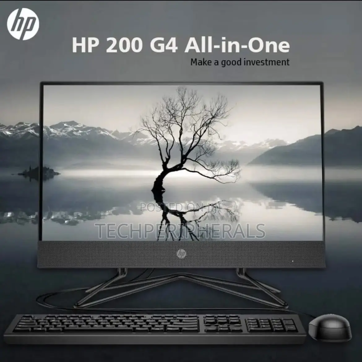 New Desktop Computer HP 200 G4 All-in-One 8GB Intel Core i5 SSD 512GB