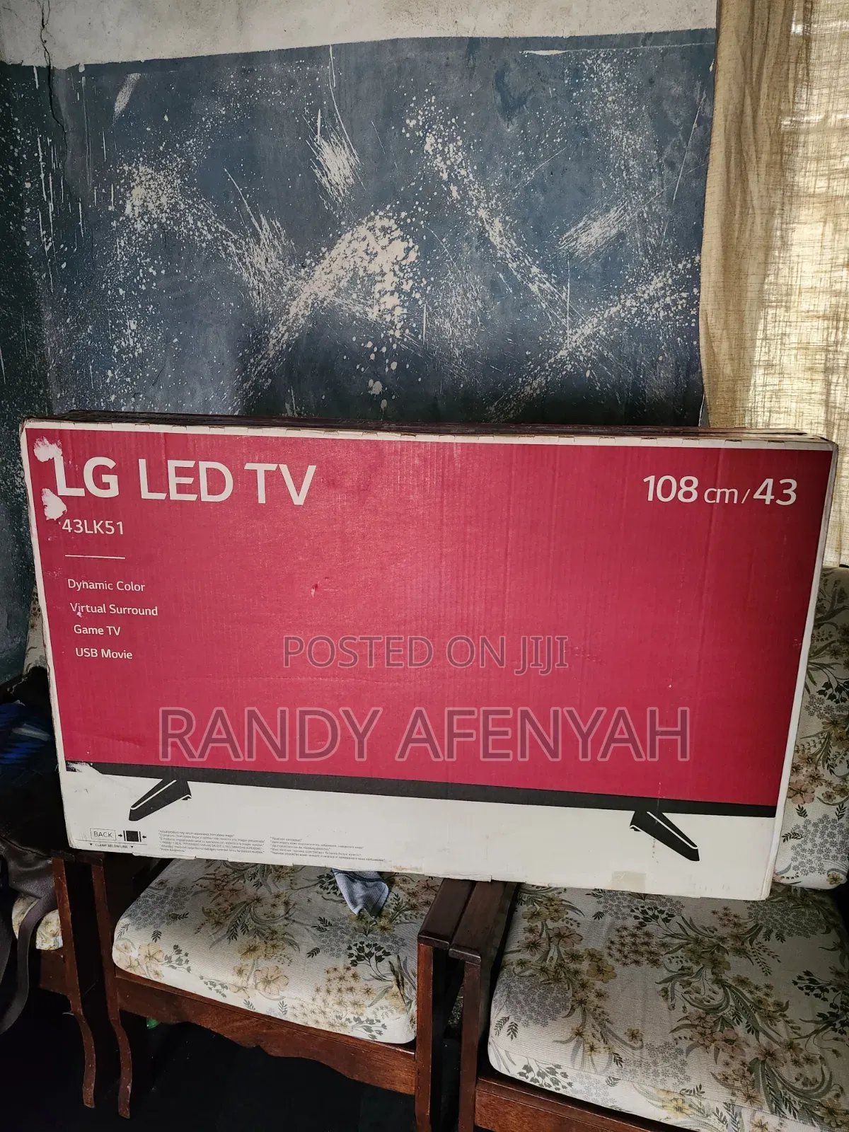l.g 43 Inches Digital Satellite. New in Box