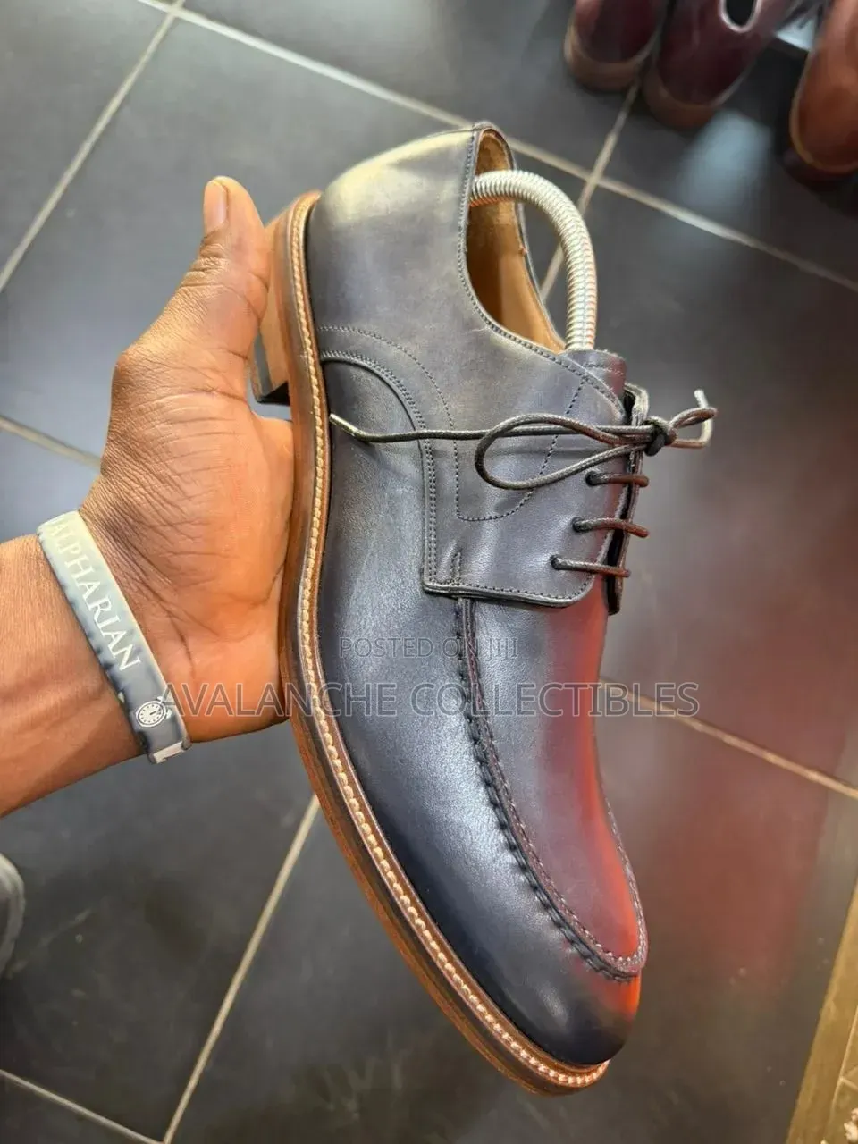 Marco Vittorio Oxford Blue Shoes Size 43/44