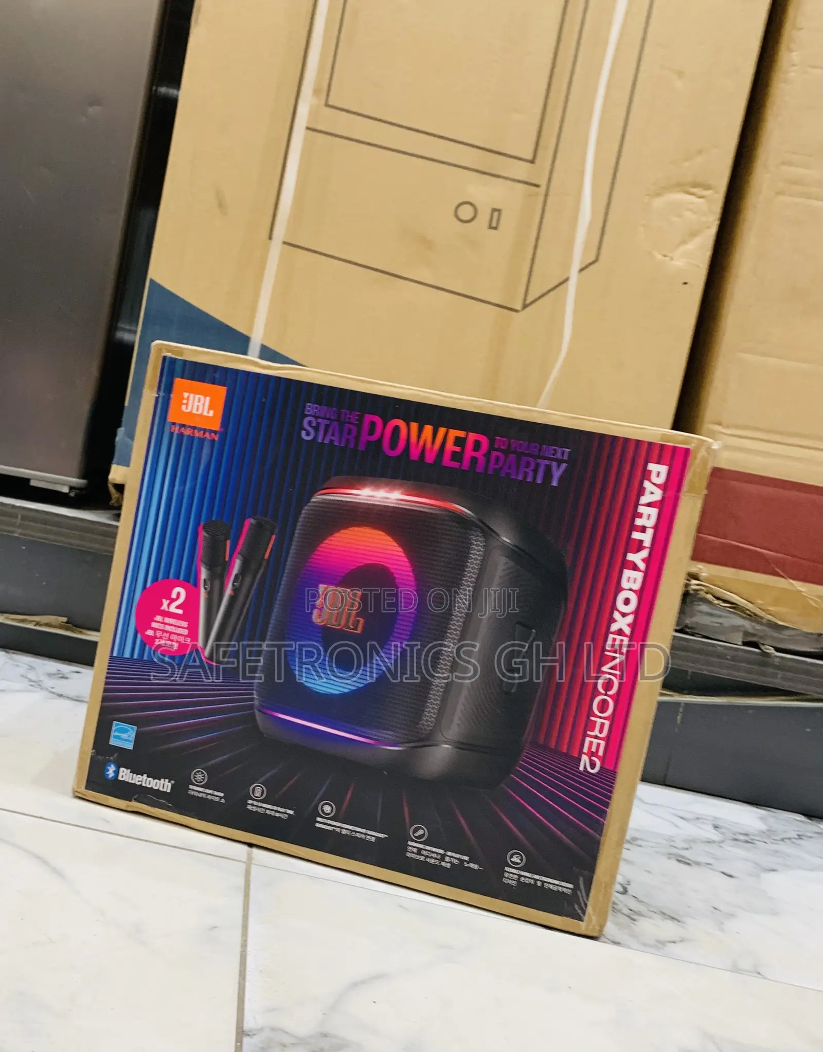 Buy Classic JBL PartyBox Encore 2 Portable Party Speaker With 2 Mics