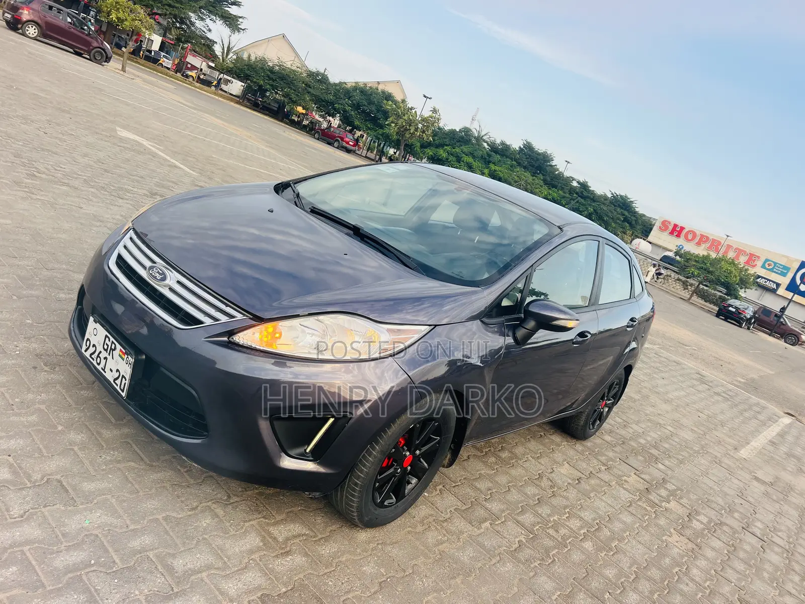 Ford Fiesta 2013 Gray