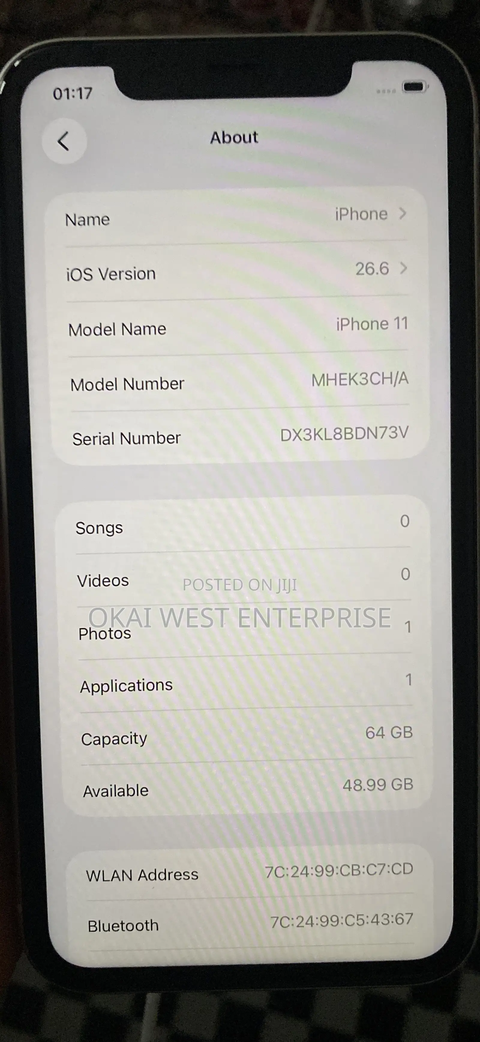 Apple iPhone 11 64 GB White