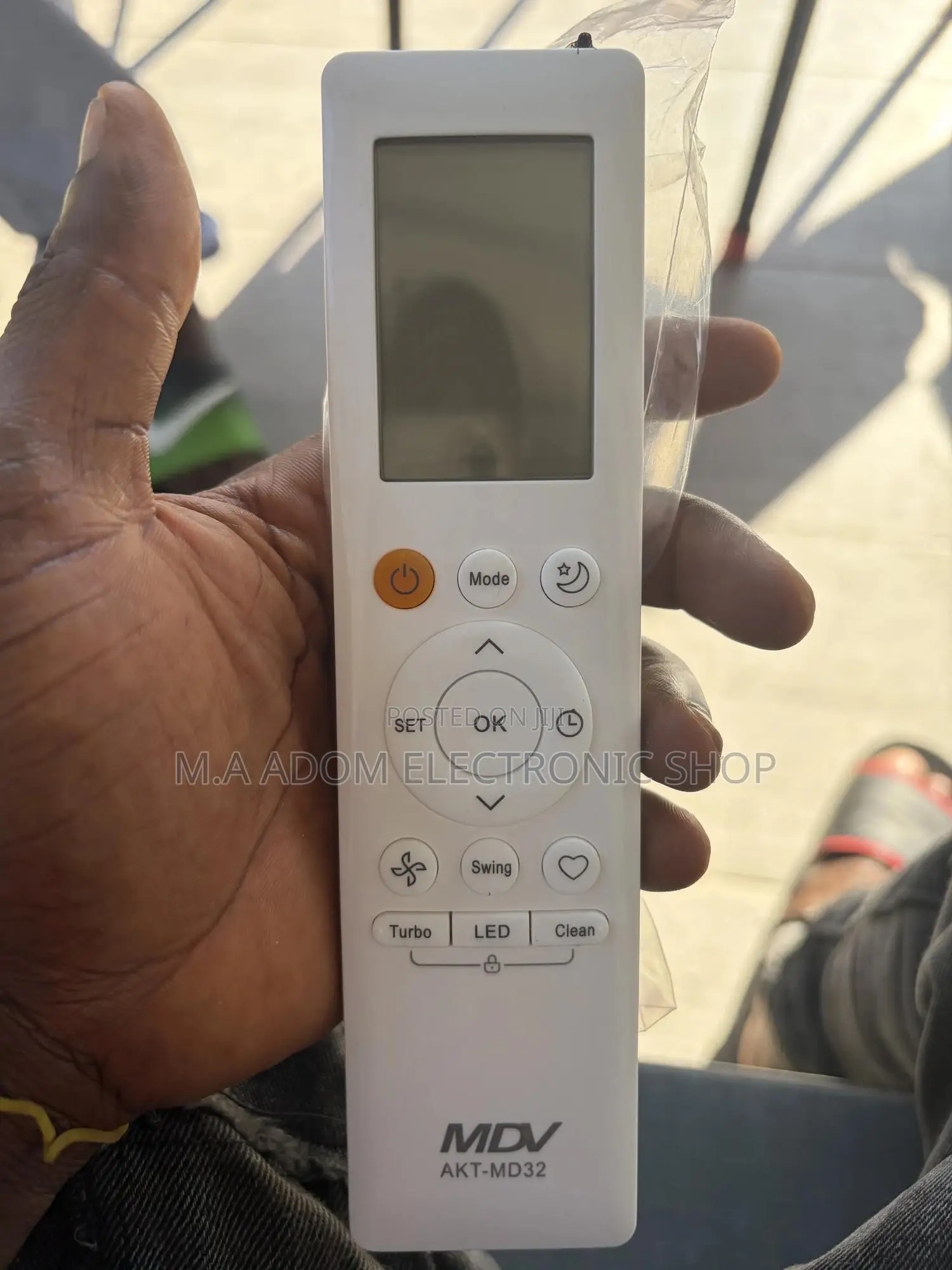 MDV Air Conditioner Remote Control
