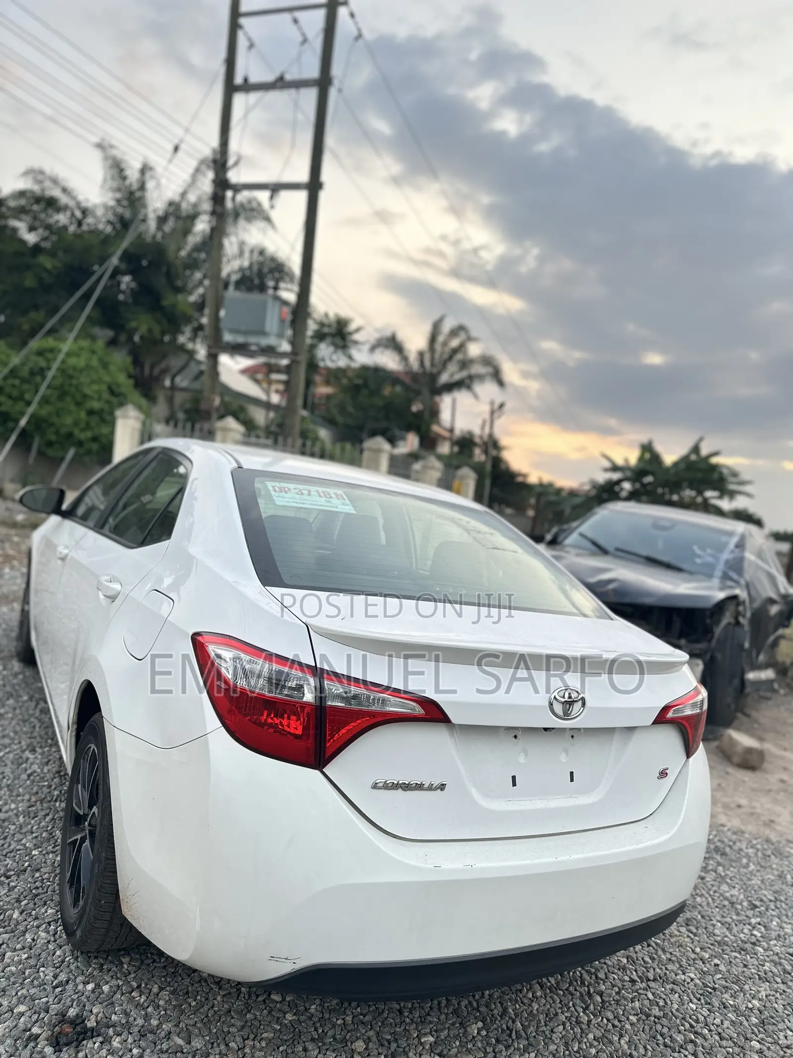 Toyota Corolla S 4dr Sedan (1.8L 4cyl CVT) 2015 White