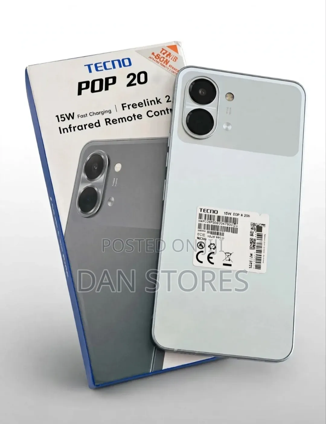 New Tecno Pop 20 64 GB Black