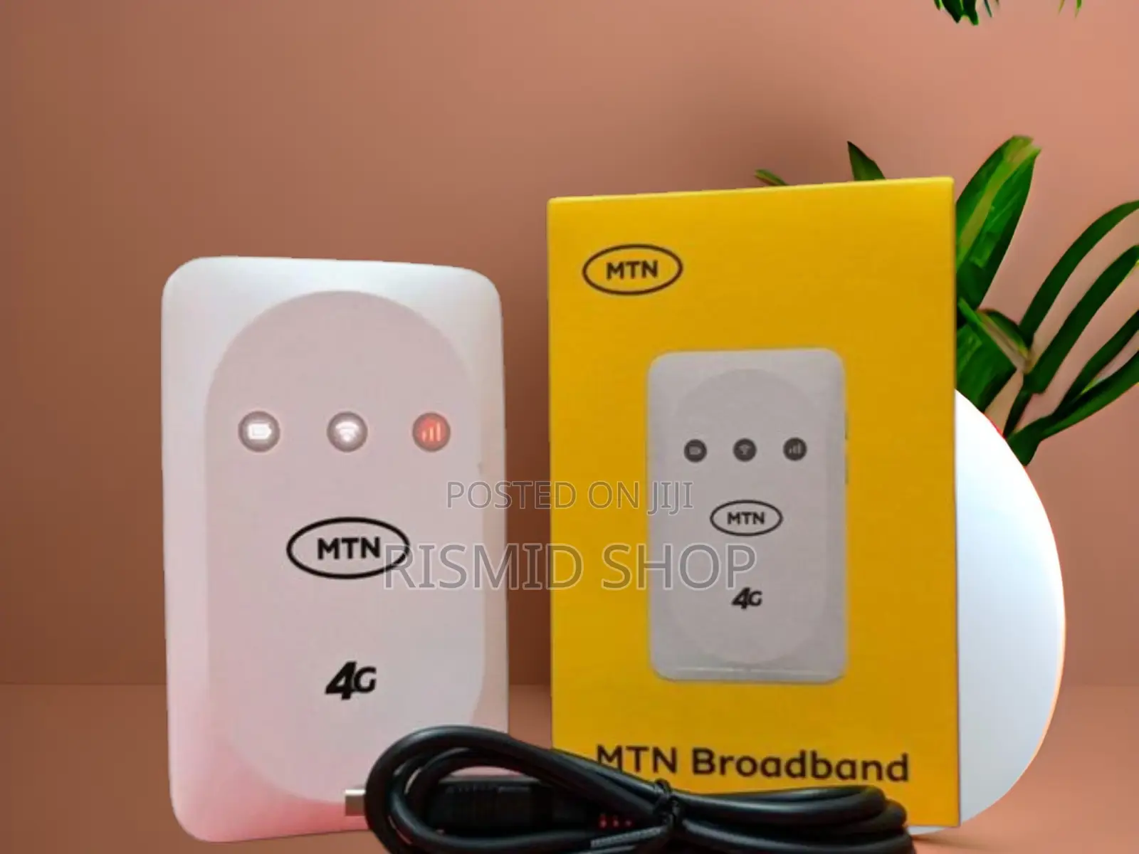 MTN TurboNet 4G Wireless MiFi – White