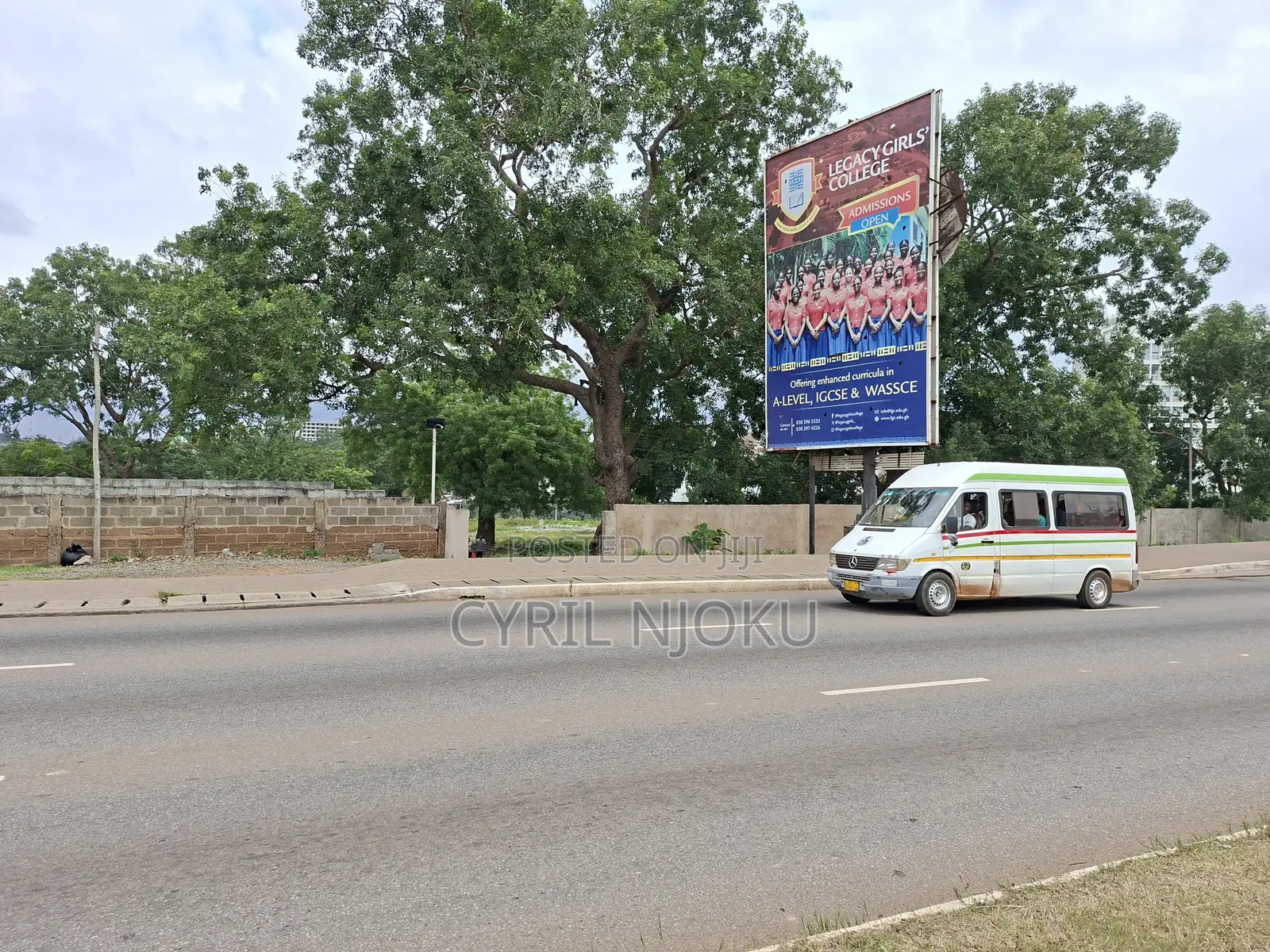 5 Acres of Commercial Roaside Land for Sale at Opebia Bustop