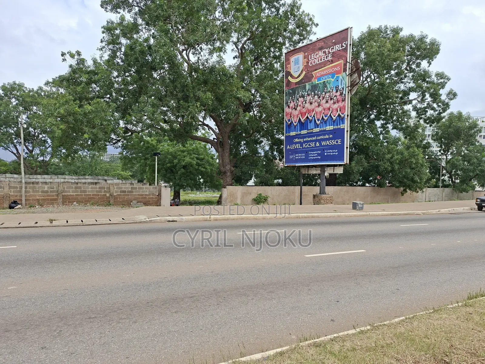 5 Acres of Commercial Roaside Land for Sale at Opebia Bustop