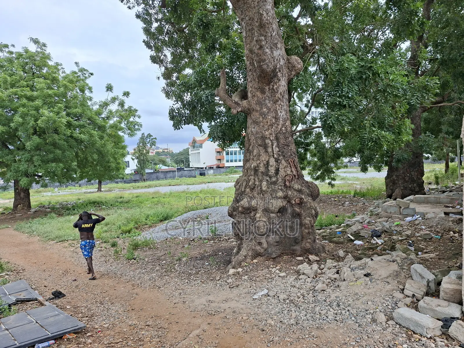 5 Acres of Commercial Roaside Land for Sale at Opebia Bustop