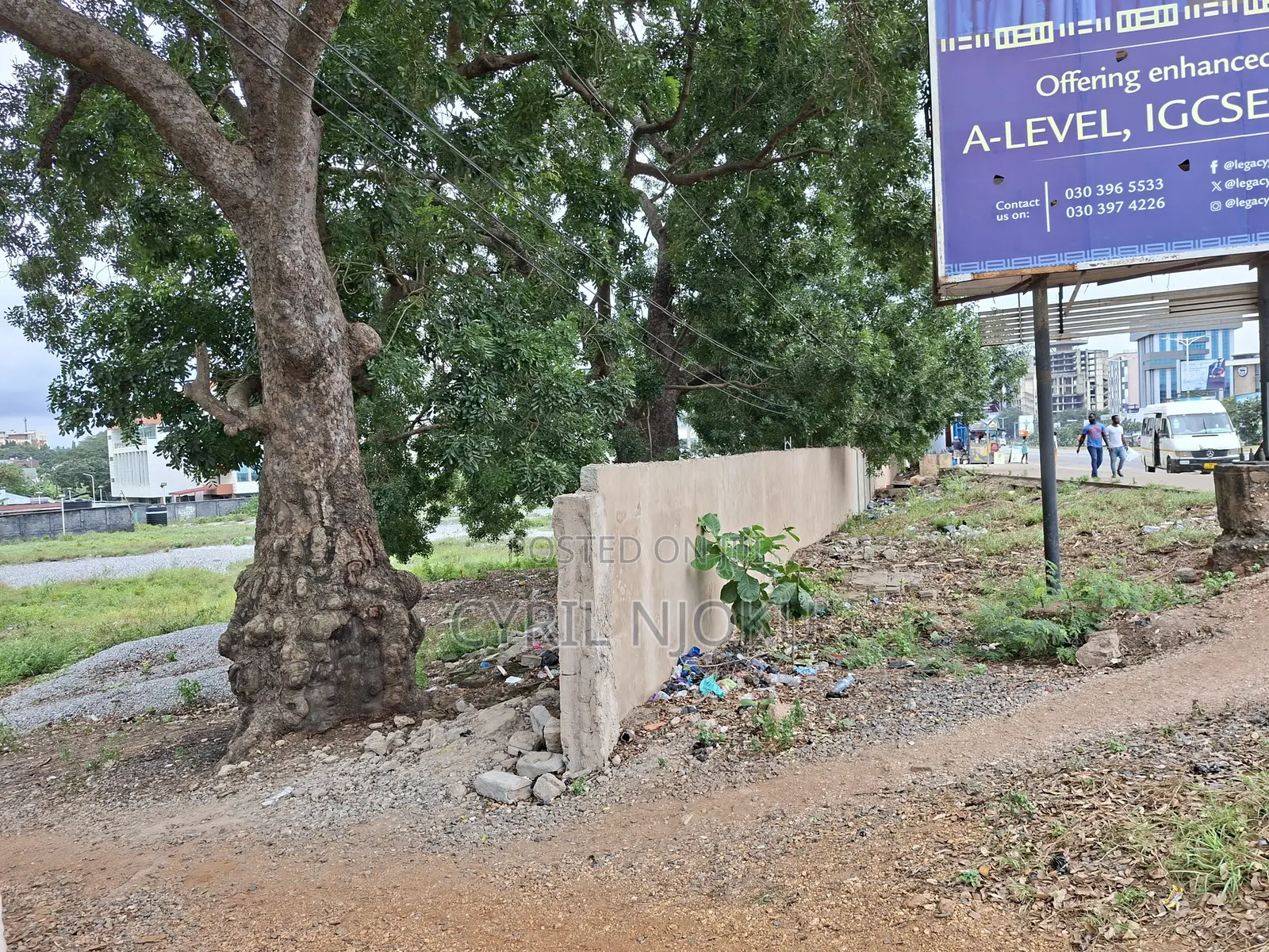 5 Acres of Commercial Roaside Land for Sale at Opebia Bustop