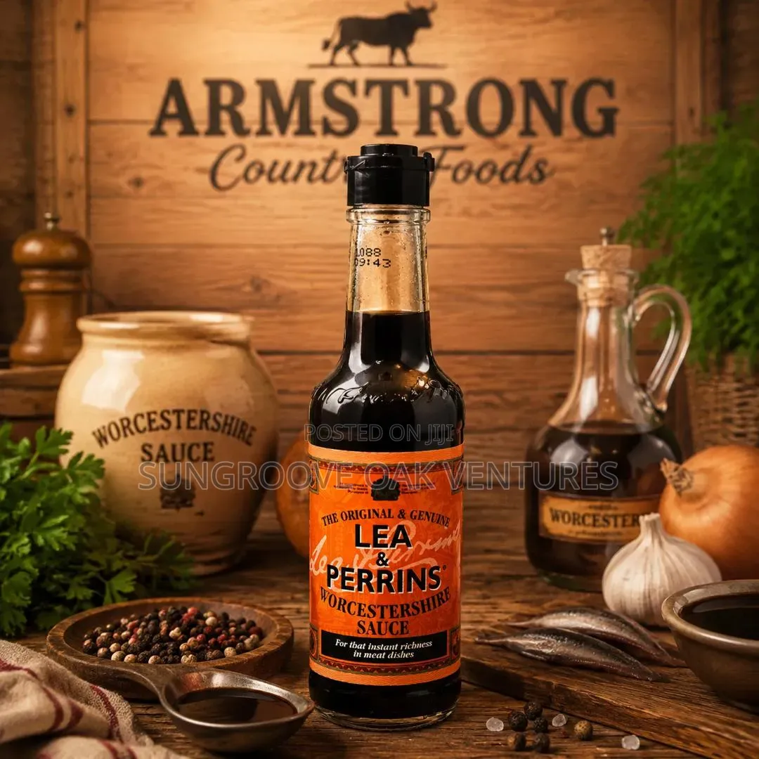 Lea & Perrins Original and Genuine Worcestershire Sauce