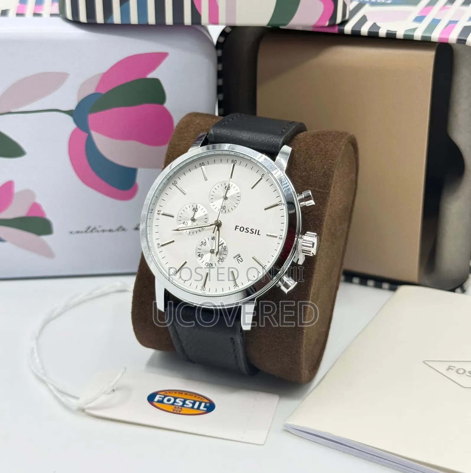 Men's Chronograph Watches From the Fossil Rhett