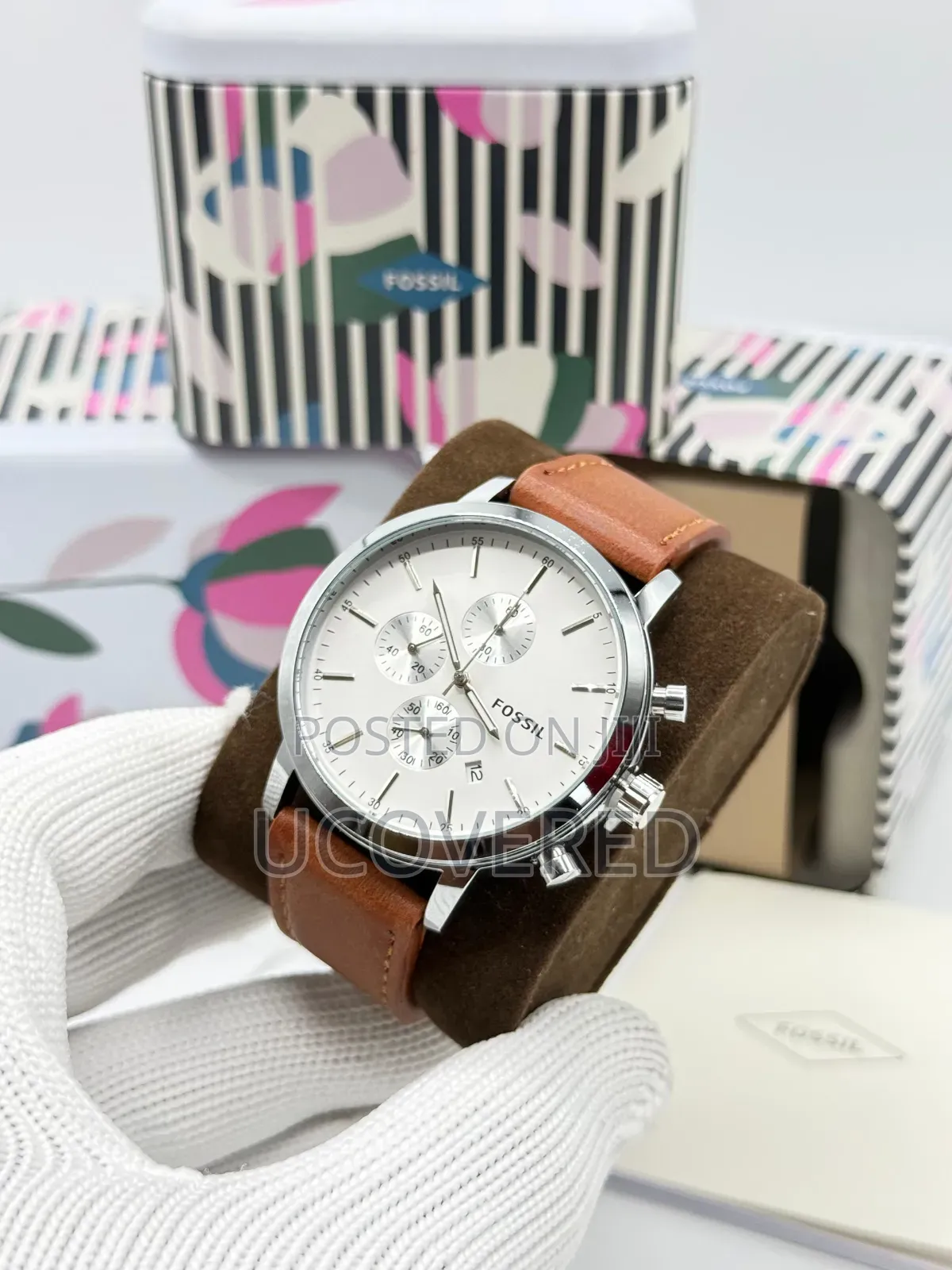 Men's Chronograph Watches From the Fossil Rhett