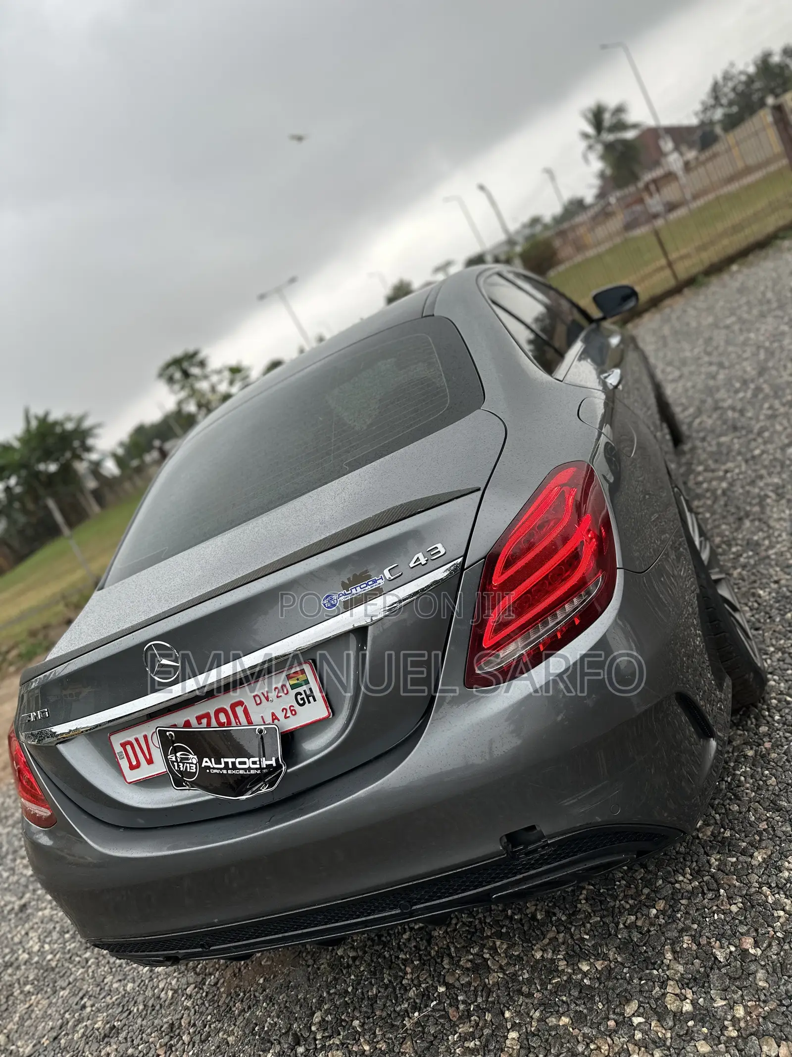 Mercedes-Benz C43 4Matic Cabriolet AWD (3.0L V6 9AM) 2017 Gray