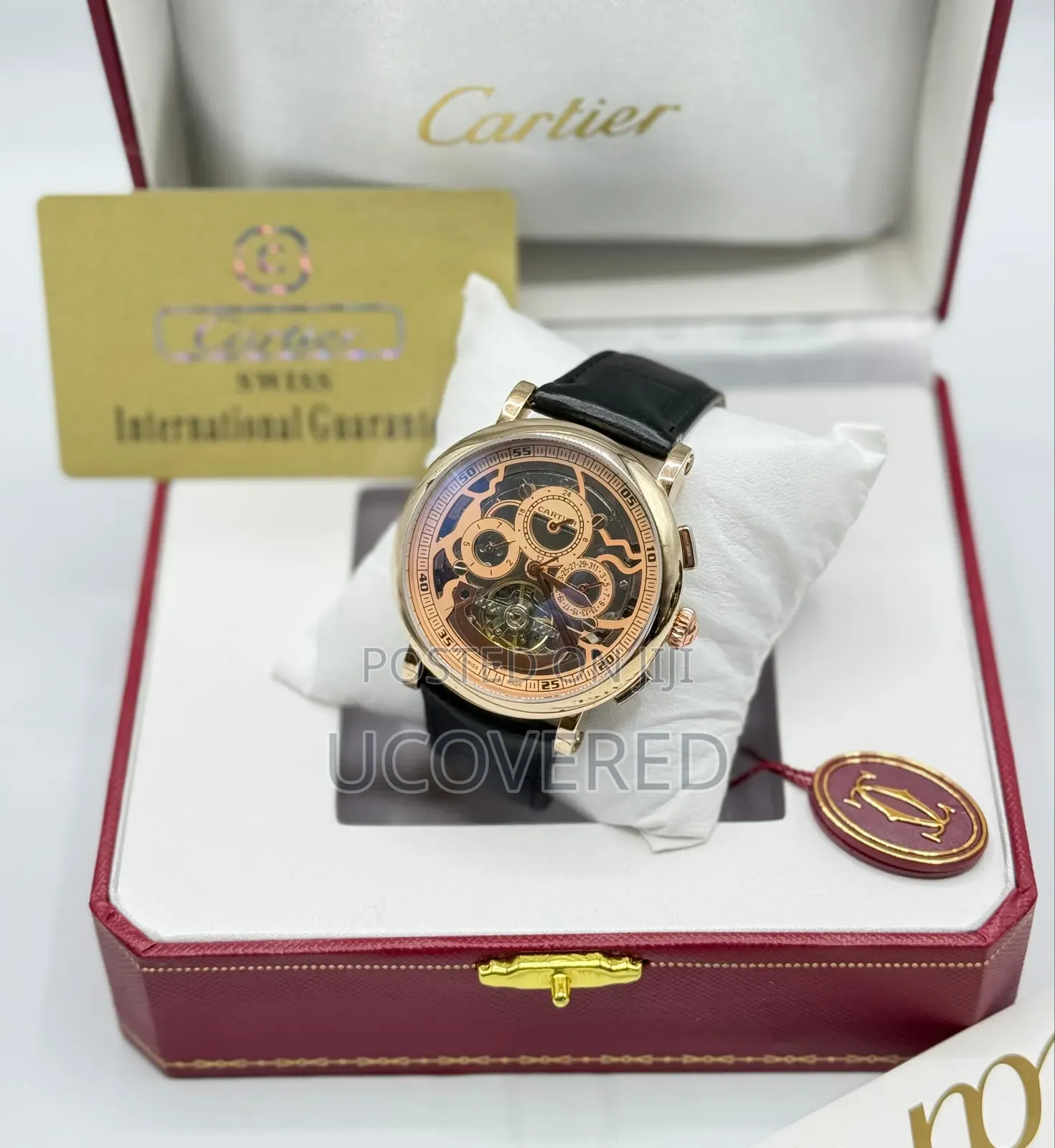 CARTIER Skeleton Wristwatch