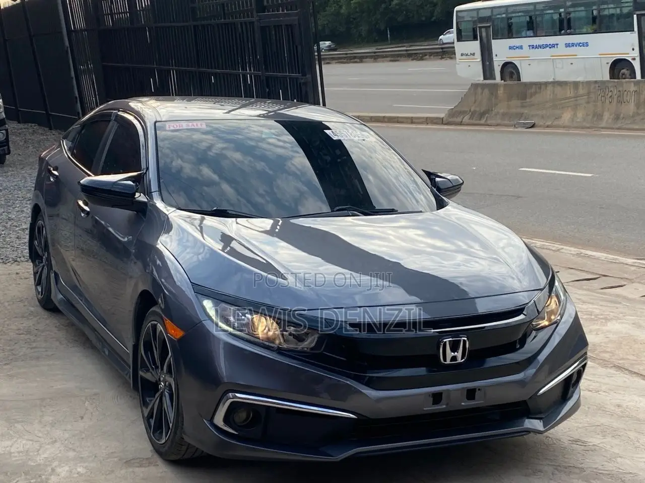 Honda Civic Sport Sedan 2020 Gray