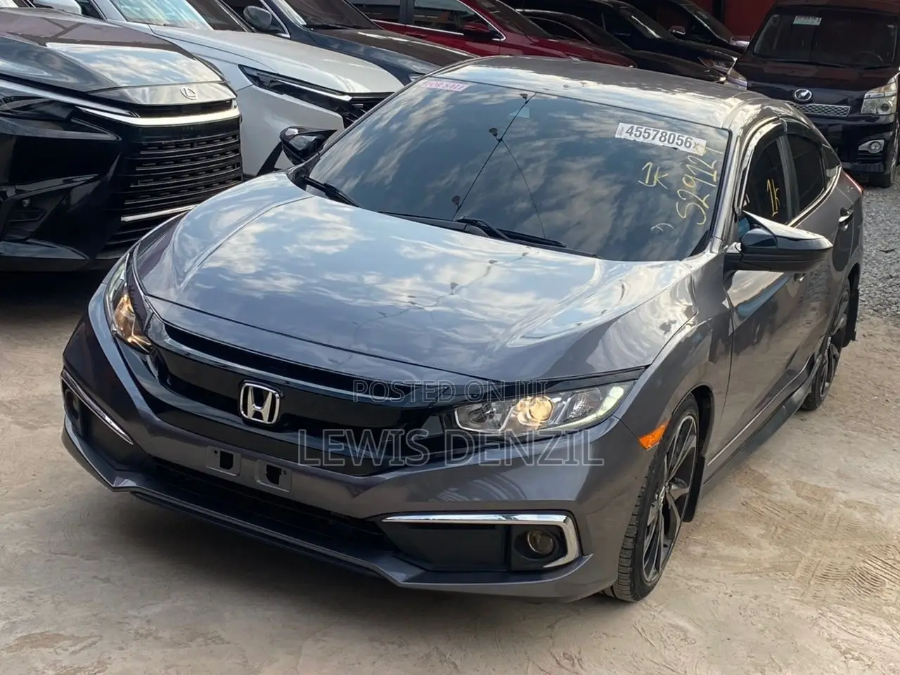 Honda Civic Sport Sedan 2020 Gray