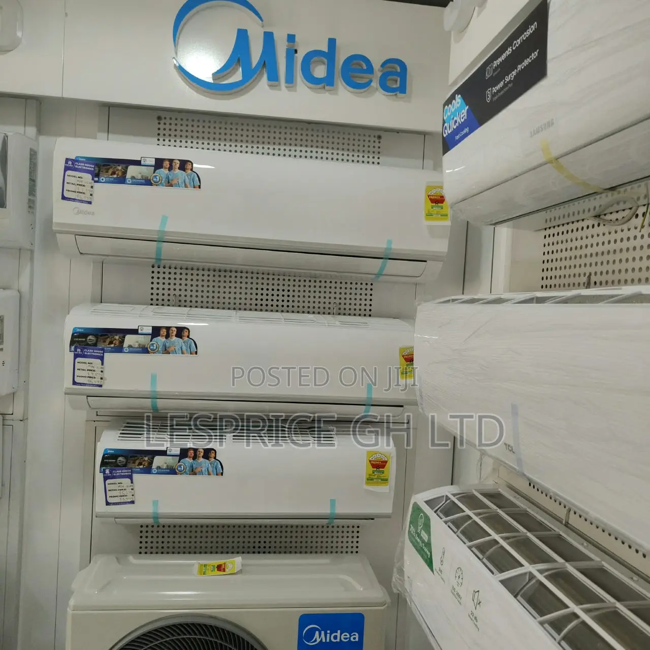Great Performance Yet Affordable 1.5Hp Split Midea AC Unit R410 Gas