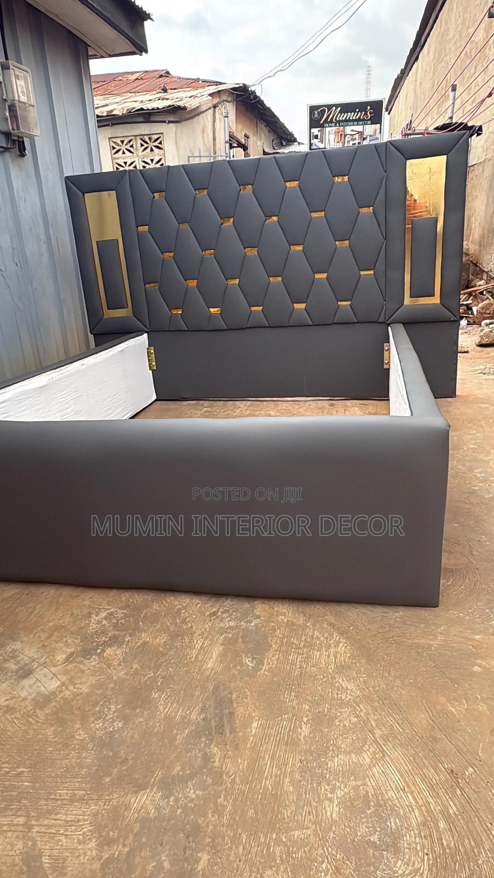 Modern Luxury Wooden Bed Frame