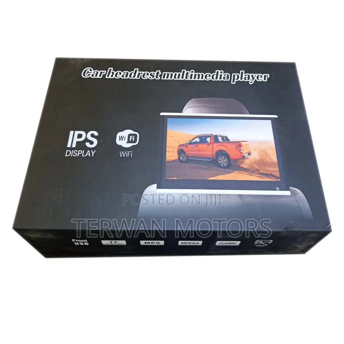 New Car Headrest Android Screen (12 Inches - Pair)