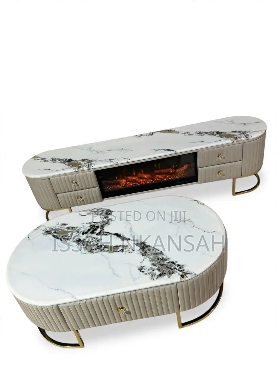 Luxurious TVs Stand Set