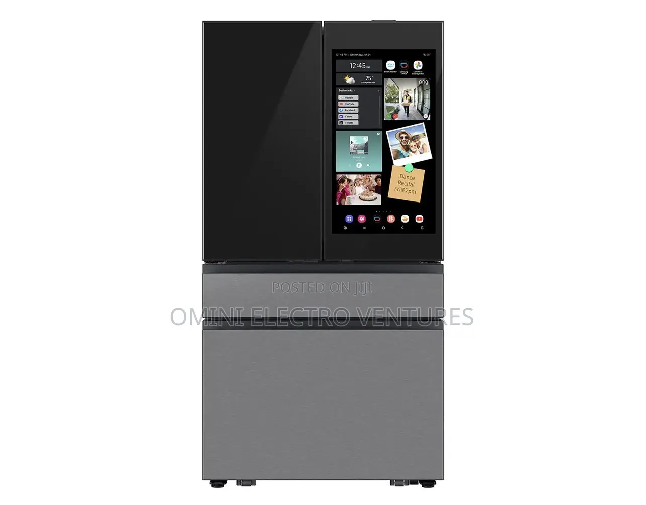 Samsung AI Smart Family Hub Refrigerator With 32” Screen