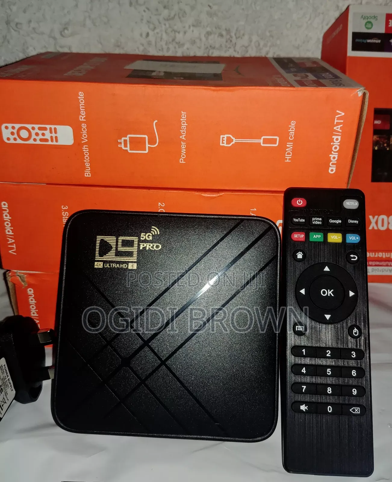Smart TV Box, D9 5G Pro