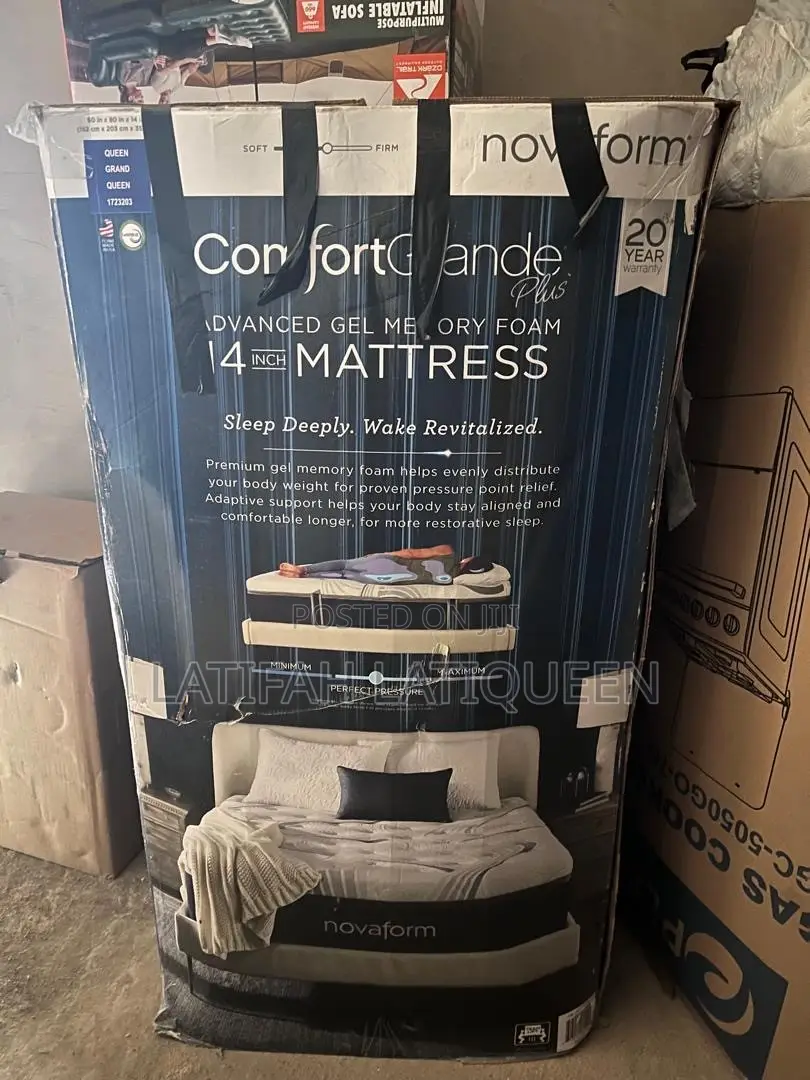 Novaform 14-Inch Compressed Gel Memory Foam Mattress
