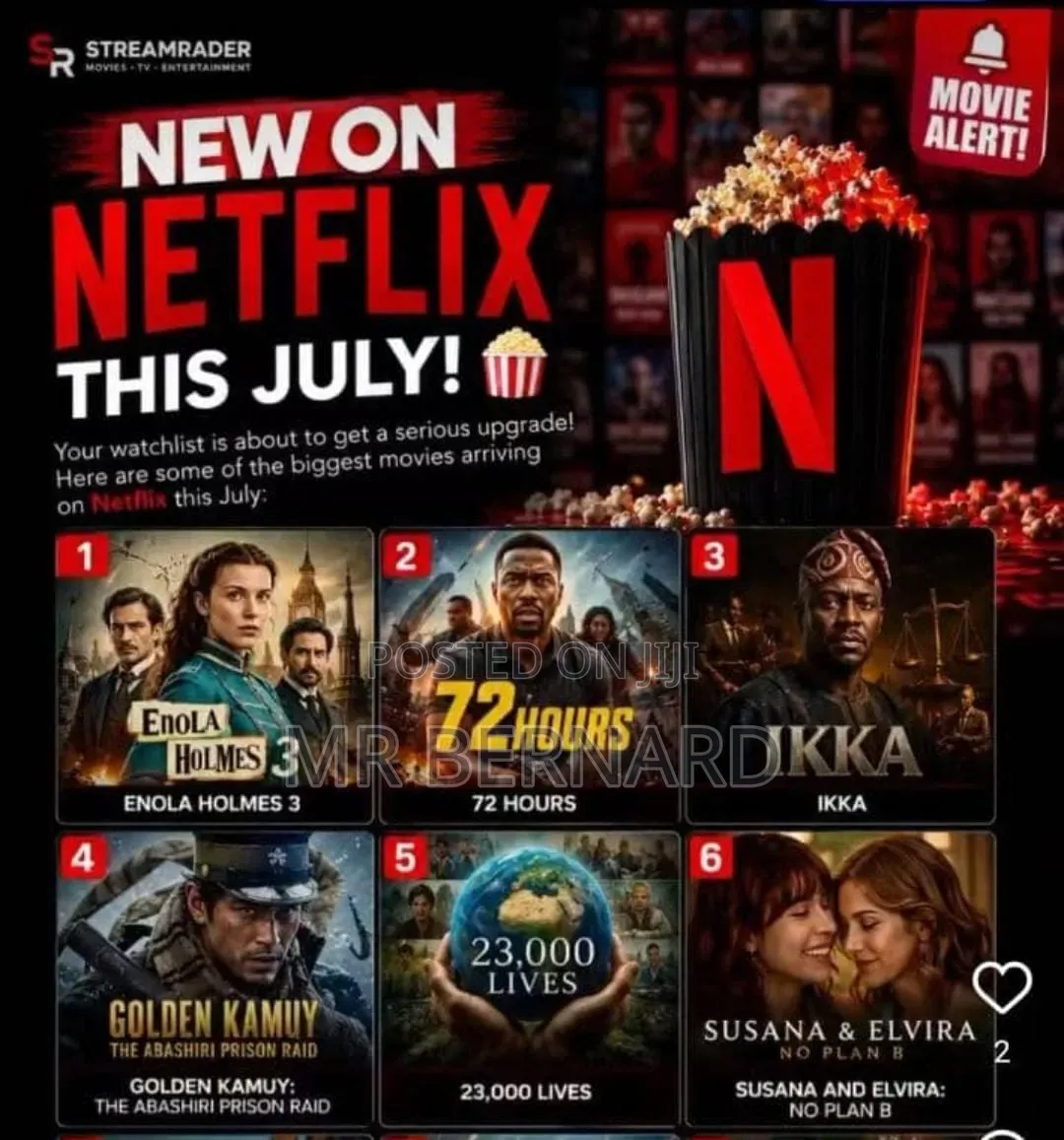 Netflix Account Available for 45gh